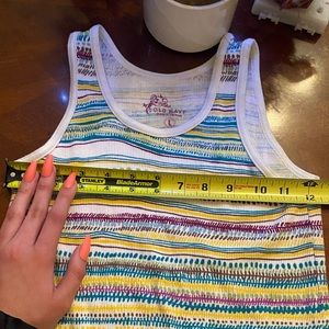 Colored tank top